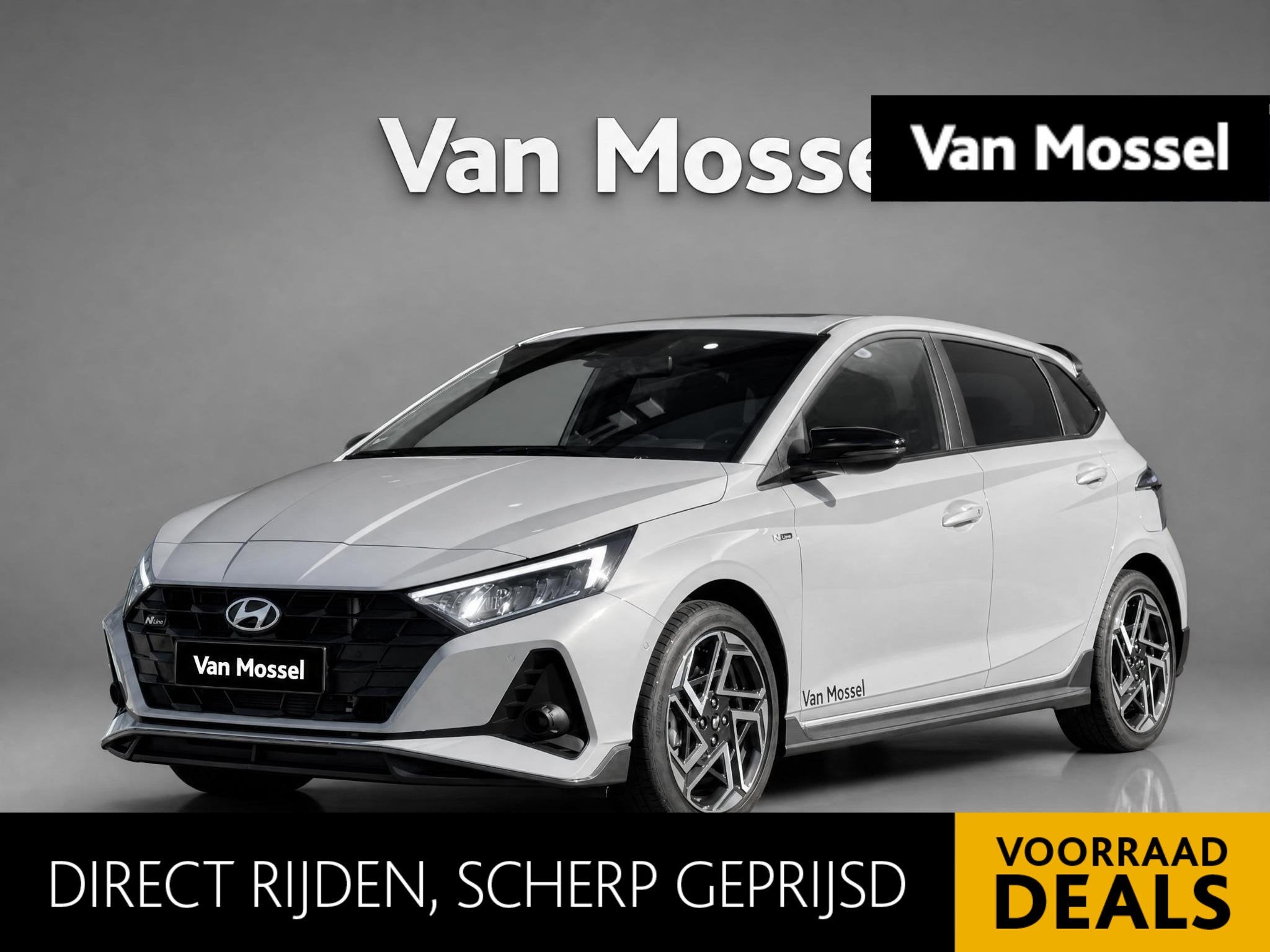 Hyundai i20 1.0 T-GDI N Line Sky AUTOMAAT | Schuif/kanteldak, Auto's, Hyundai, Gebruikt, Origineel Nederlands, Bedrijf, Hybride Elektrisch/Benzine