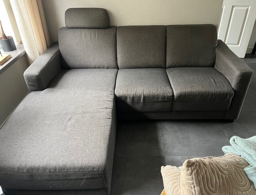 GRATIS bank, Ophalen, Gebruikt, 150 tot 200 cm, Hoekbank