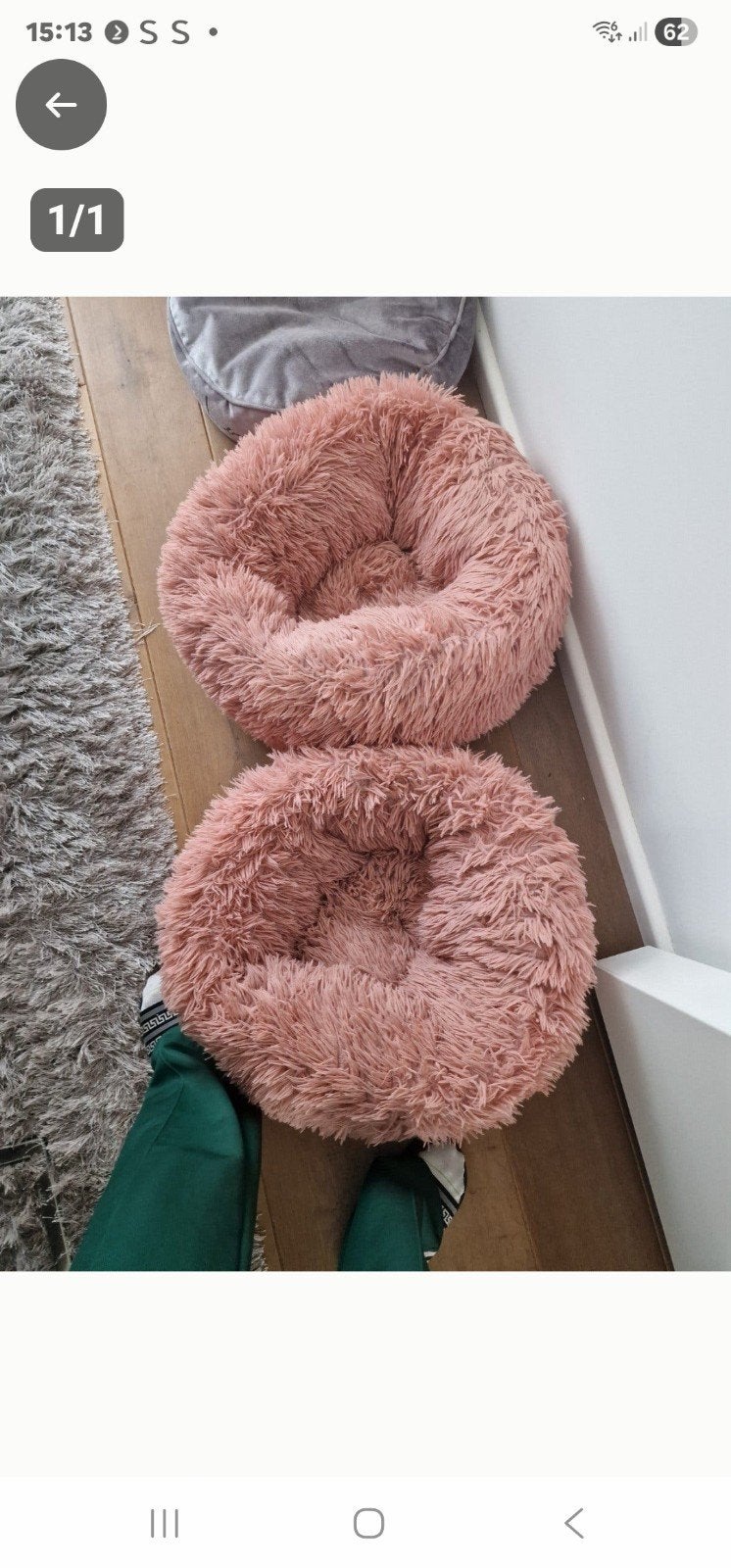 2 donuts mandjes ffluffy, Dieren en Toebehoren, Ophalen, Gebruikt