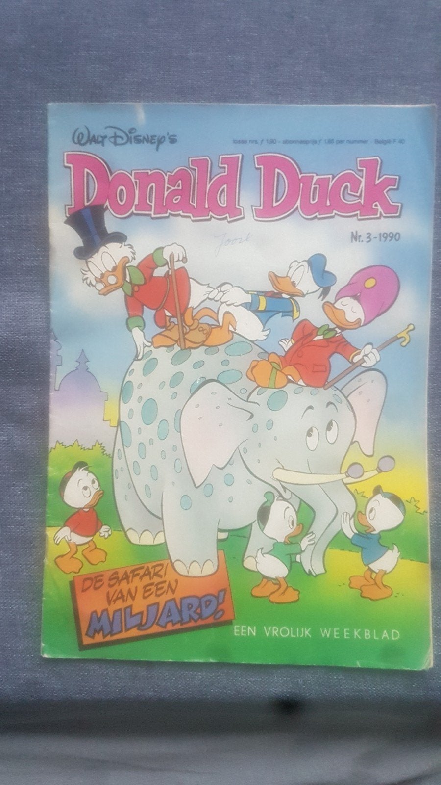 donald duck Nr.3-1990, Ophalen, Gelezen, Fictie algemeen