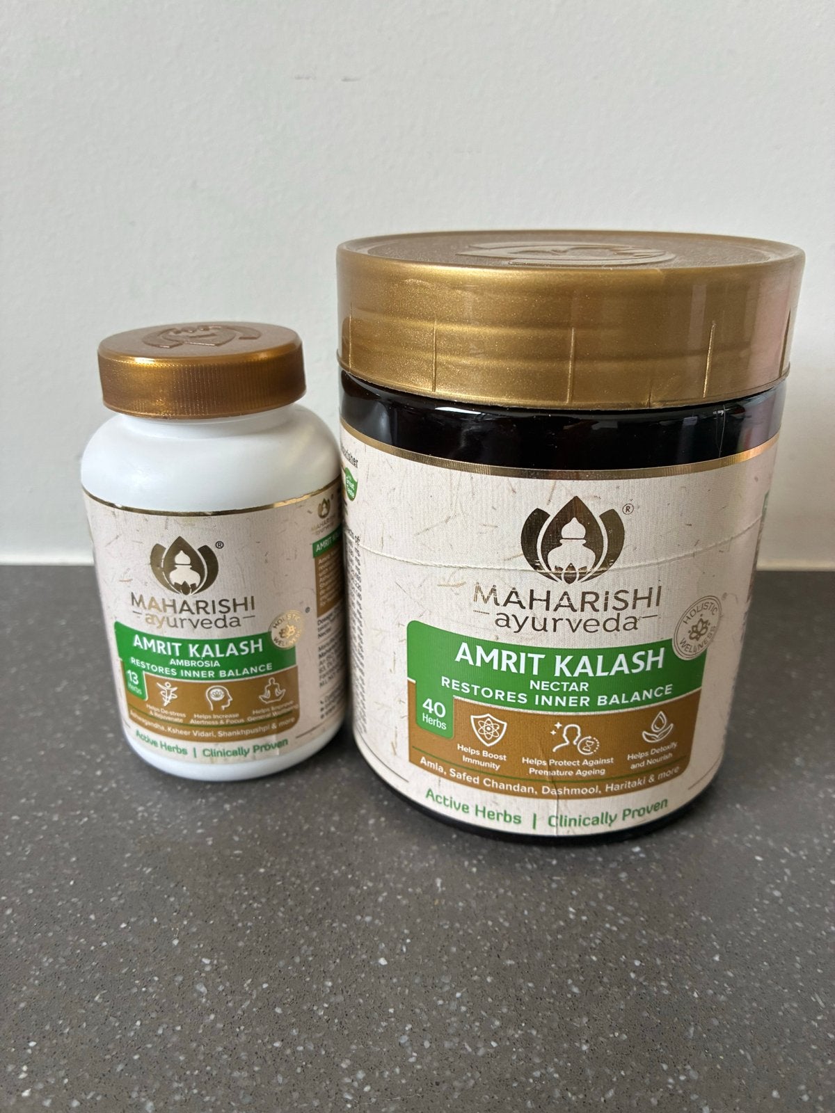 Maharishi Ayurveda Amrit Kalash Nectar & Ambrosia Set, Ophalen of Verzenden, Nieuw, Overige typen