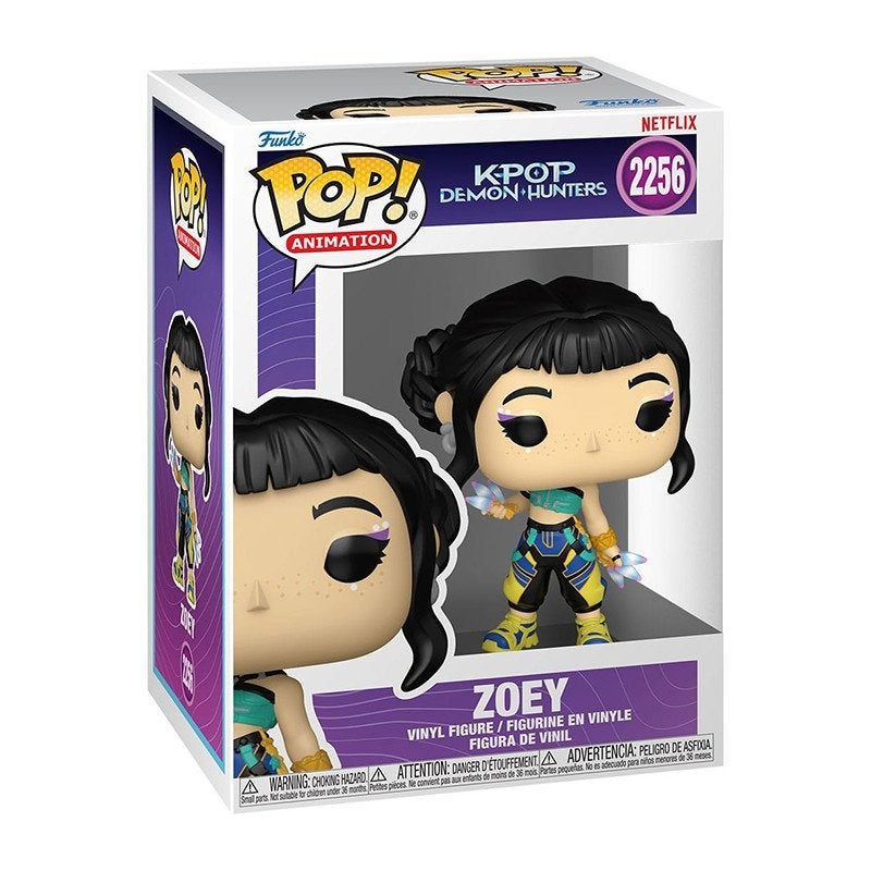 Funko POP! K-Pop Demon Hunters - Zoey, Verzamelen, Poppetjes en Figuurtjes, SupportEMEA@funko.com, Funko, Nieuw, Ophalen of Verzenden