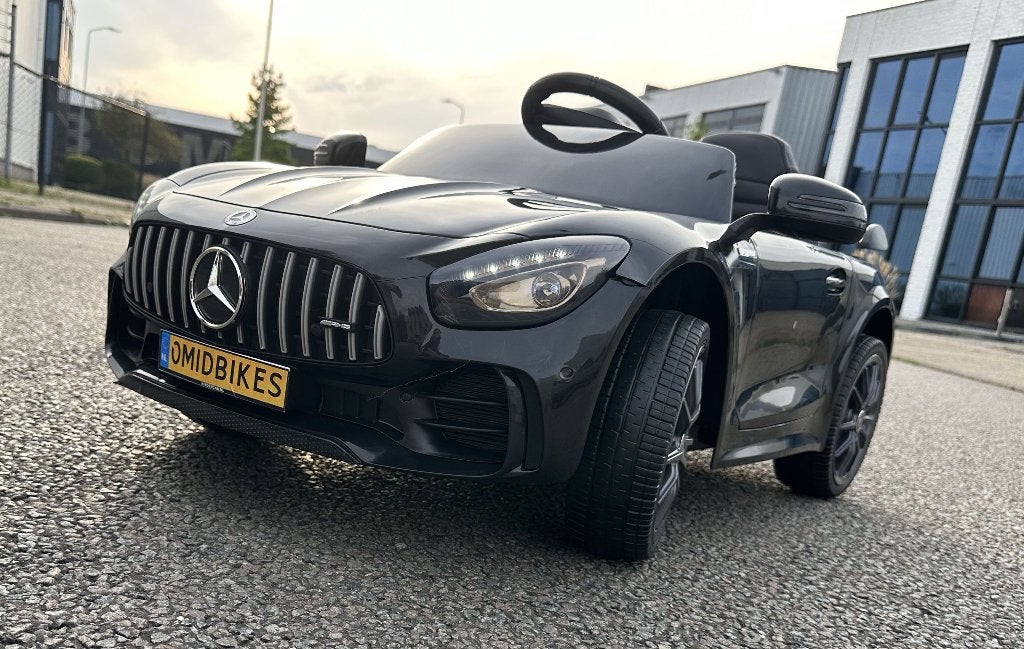 Mercedes-Benz GT-R AMG wit 12V Afstandsbediening, MP3, AUX!, Kinderen en Baby's, Speelgoed | Buiten | Voertuigen en Loopfietsen