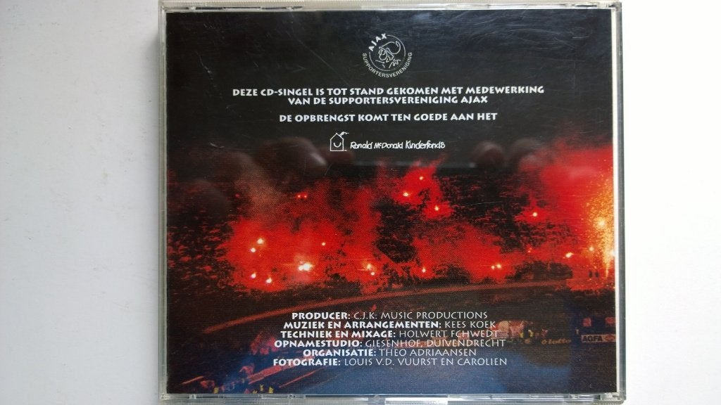 Supportersvereniging Ajax - Frankie Een Bedankie, Ophalen of Verzenden, Zo goed als nieuw, Nederlandstalig