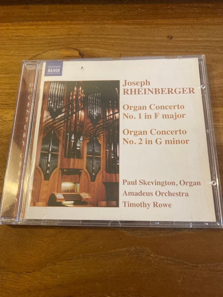 Joseph Rheinberger - Organ Concerto No. 1 in F-Major / Organ, Ophalen of Verzenden, Classicisme, Zo goed als nieuw, Overige typen