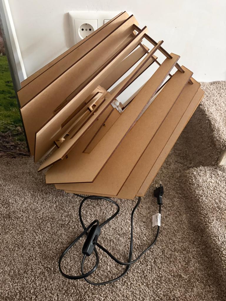 Vloerlamp tjalle en jasper spot-nik, Ophalen of Verzenden, Nieuw, 150 tot 200 cm