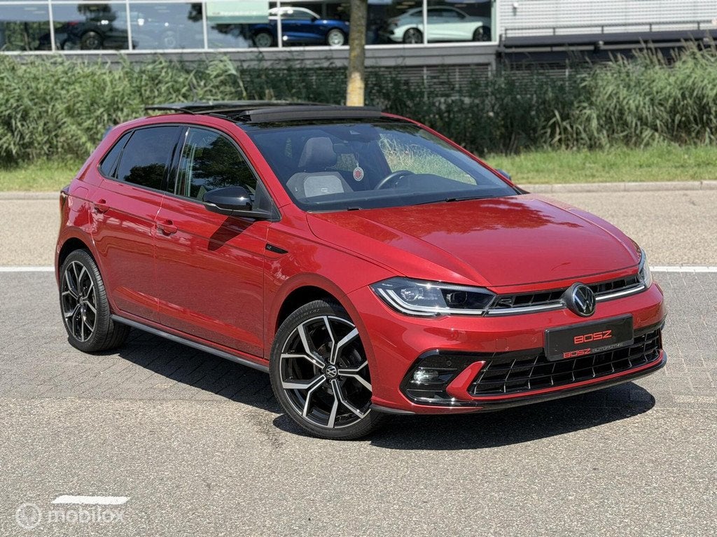 Volkswagen Polo 1.0 TSI DSG 3x R-Line PANO IQ CAMERA KEYLESS, Auto's, 95 pk, Met garantie (alle), Alcantara, Bedrijf