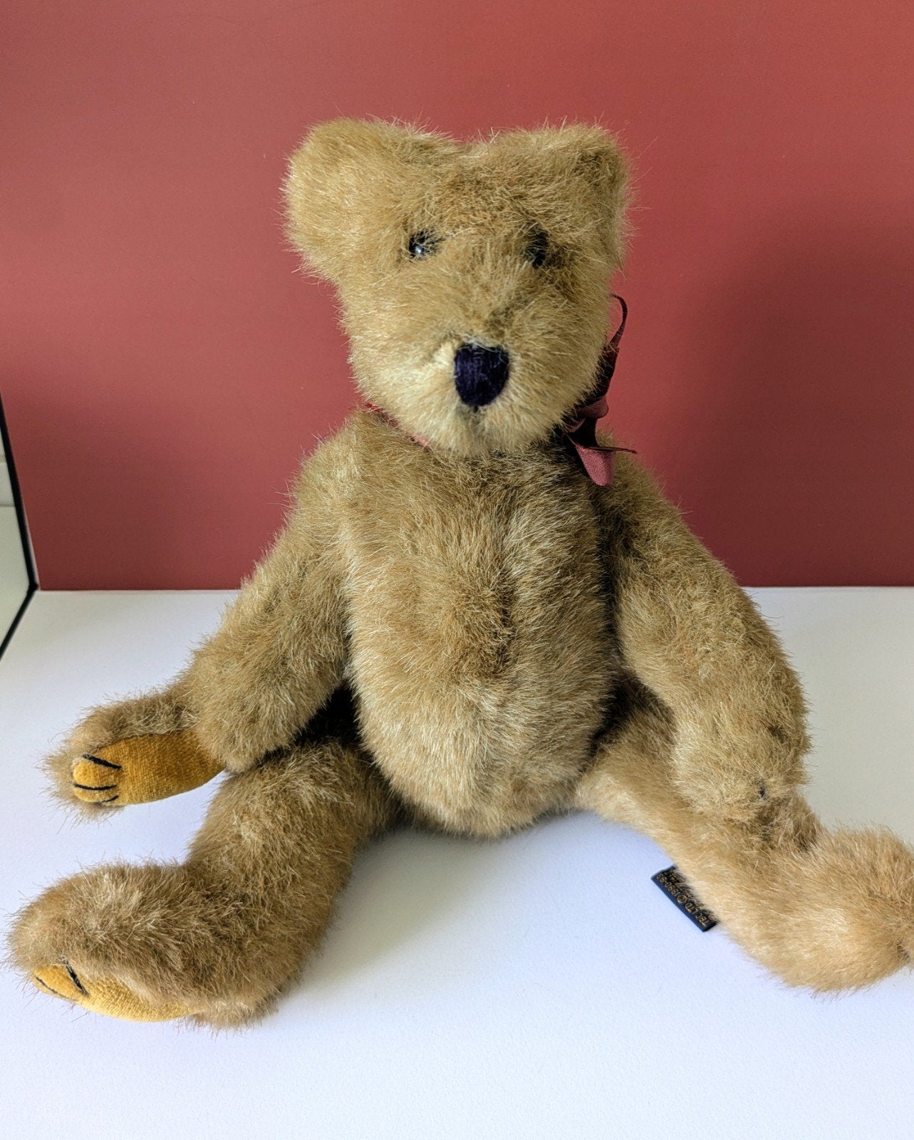 Unieke vintage Boyds Teddybeer 
Unieke Vintage Boyds Teddybe, Verzamelen, Ophalen of Verzenden, Stoffen beer, Overige merken