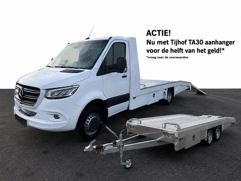 Mercedes-Benz Sprinter 20x beschikbaar 519 CDI Aut. Tijhof N, Auto's, Bestelauto's, Bedrijf, Te koop, Mercedes-Benz, Diesel, Automaat