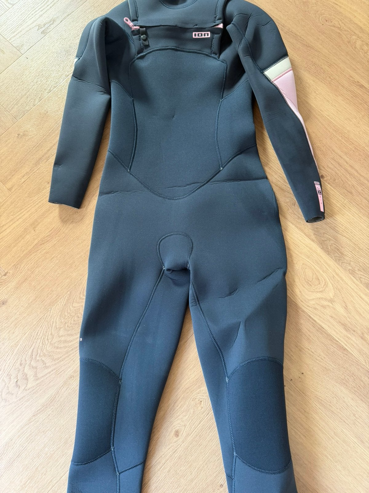 Wetsuit Ion 5/4 2 x gedragen maat S, Watersport en Boten, Watersportkleding, Ophalen, Zo goed als nieuw, Heer, Wetsuit