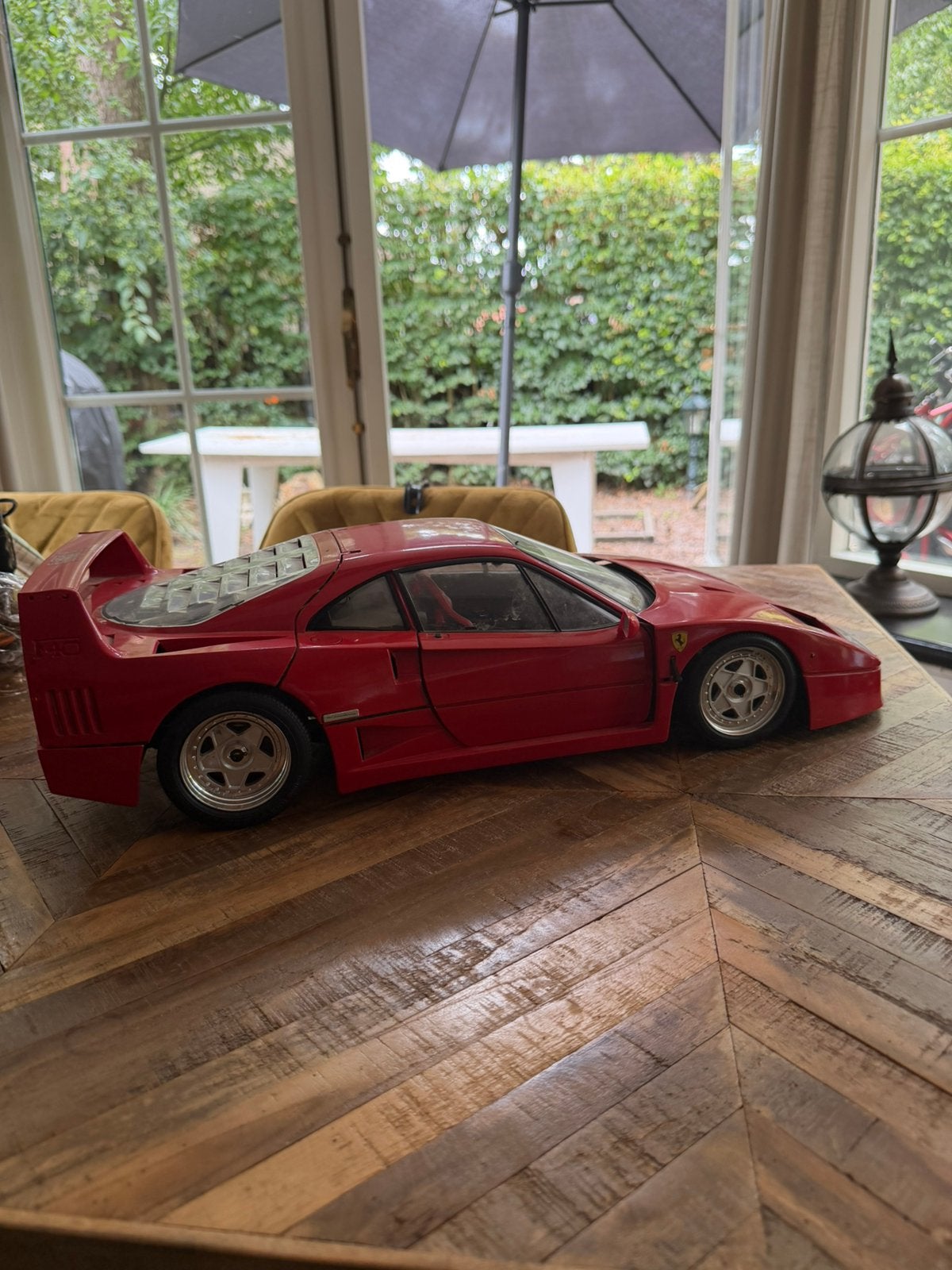 Pocher 1:8 modelauto Ferrari F40, Hobby en Vrije tijd, Ophalen, Gebruikt, 1:5 t/m 1:8, Auto