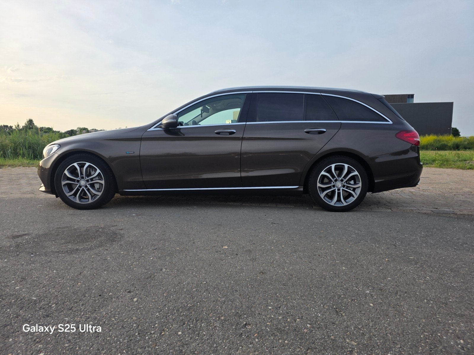 Mercedes-Benz C-Klasse C350 e Plug-in Hybrid 279pk 7G-TRONIC, Auto's, Automaat, Achterwielaandrijving, Beige, Bruin