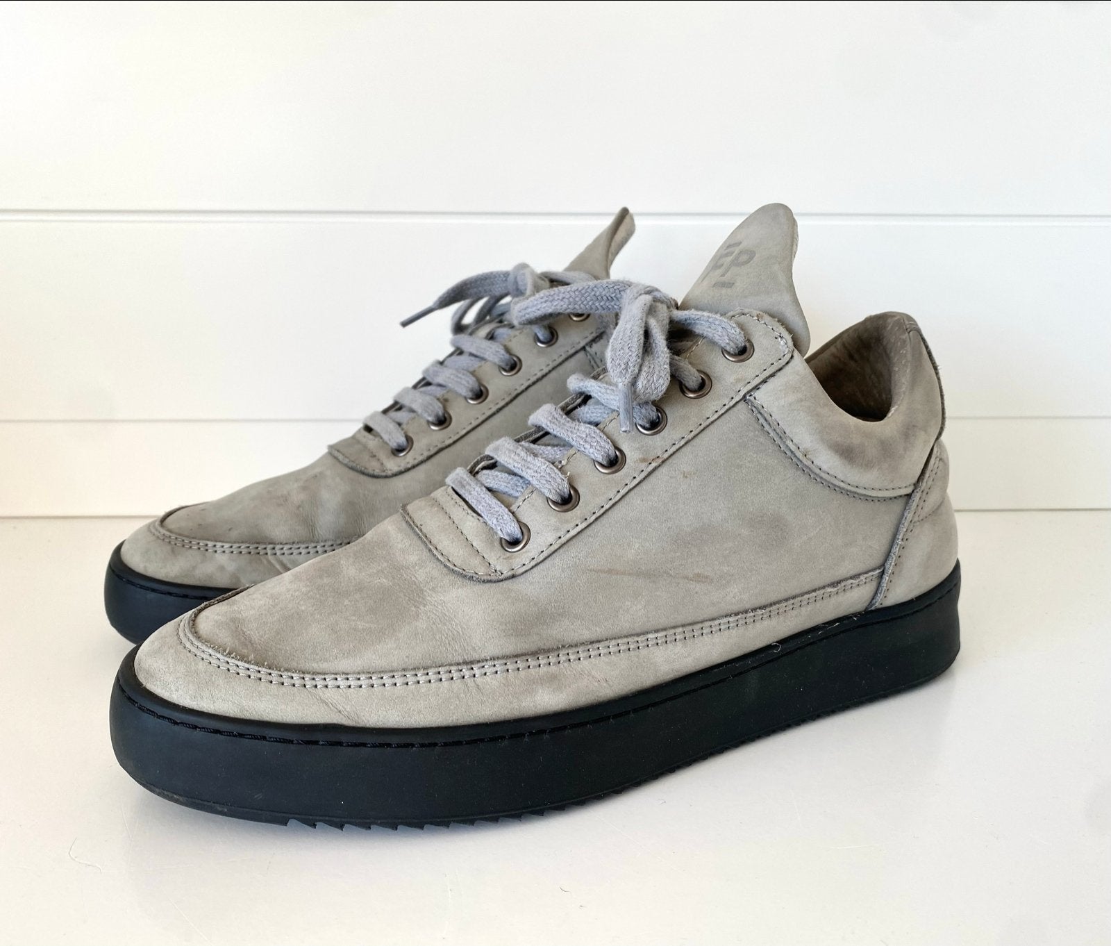 Filling Pieces Low Top Sneakers Maat 39 Grijs, Kleding | Dames, Ophalen of Verzenden, Gedragen, Grijs, Sneakers of Gympen