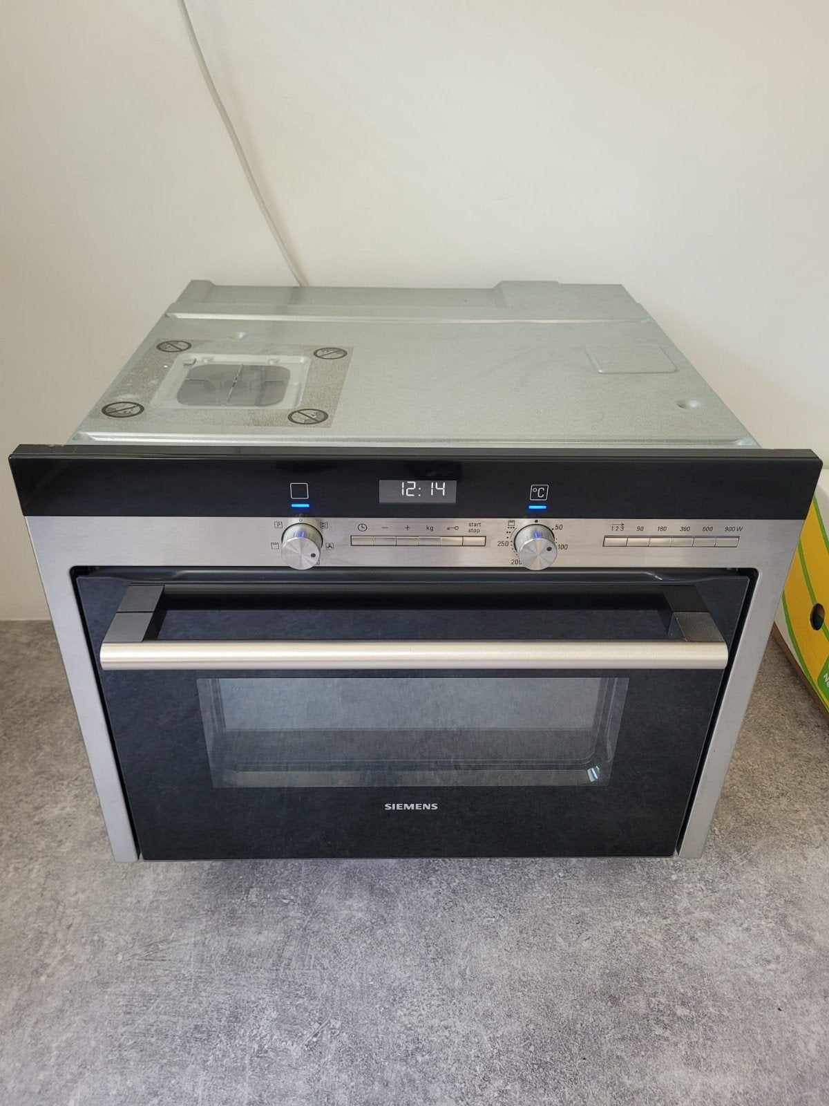 Prachtige Siemens RVS inbouw oven met magnetron functie., Ophalen, Zo goed als nieuw