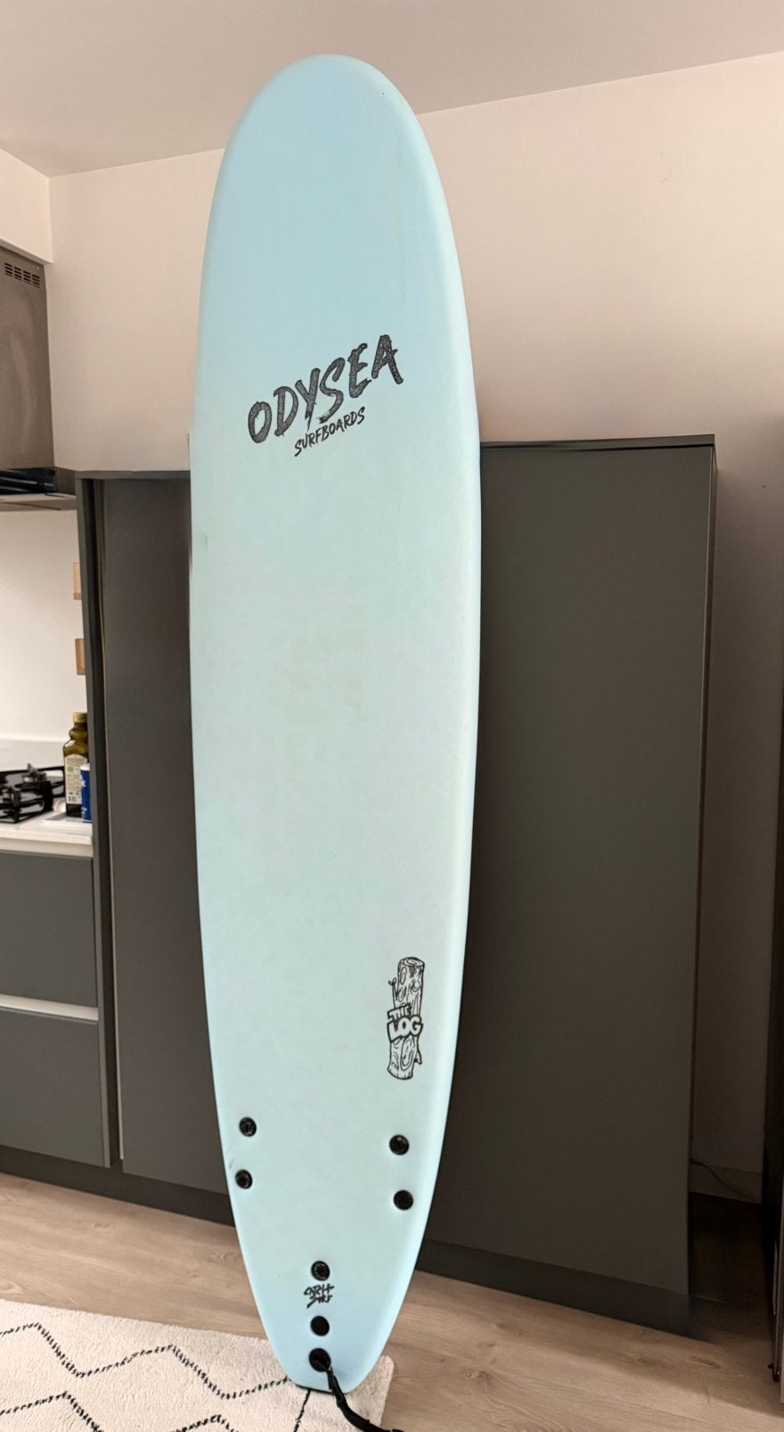 Catch surf odysea log 8'0 longboard soft surfboard used once, Watersport en Boten, Ophalen, Zo goed als nieuw, Overige typen