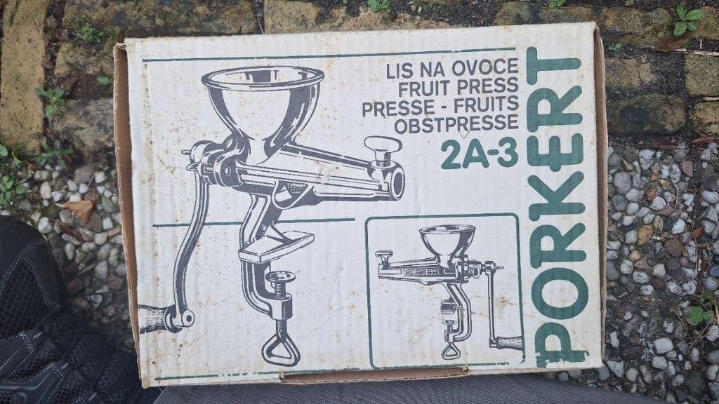 Fruitpers, Huis en Inrichting, Keuken | Keukenbenodigdheden, Nieuw, Overige typen, Overige merken, Metaal, Zilver, Ophalen of Verzenden