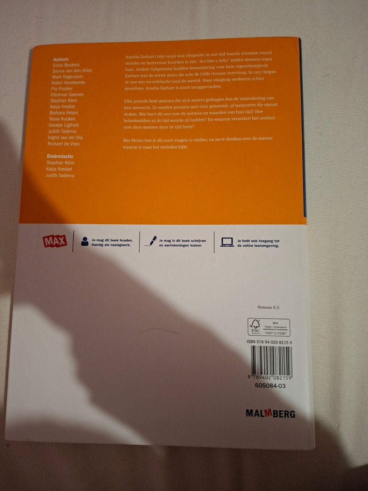 Memo Max Malmberg Geschiedenis havo 4/5 - Gloednieuw, Boeken, Ophalen, Memo Max Malmberg, Geschiedenis, HAVO