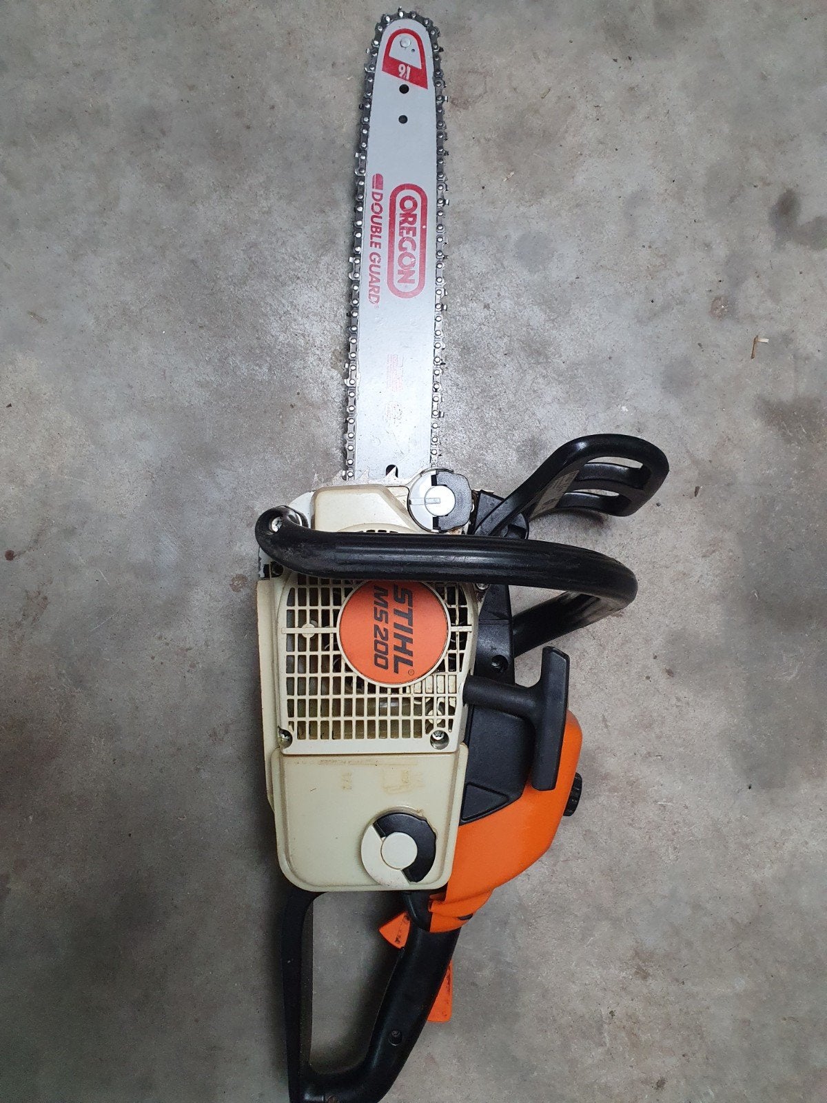 stihl ms 200 motorzaag, Ophalen, Gebruikt