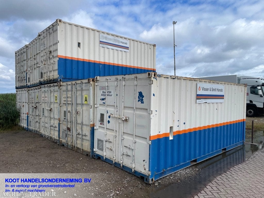 8x 20FT Containers, Ophalen of Verzenden, Container 20FT, -, Niet opgegeven
