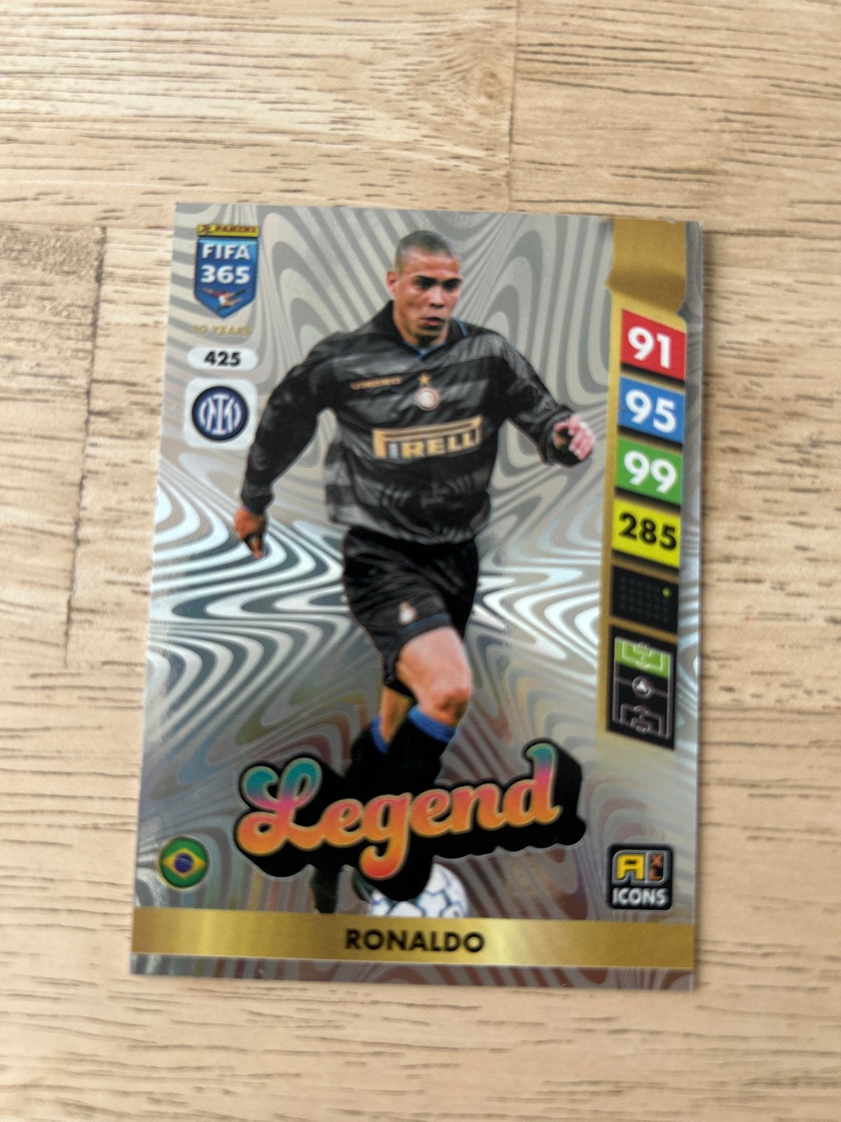 FIFA 365 Adrenalyn XL 2025 Legend Ronaldo kaart, Ophalen of Verzenden, Zo goed als nieuw, Buitenlandse clubs, Spelerskaart