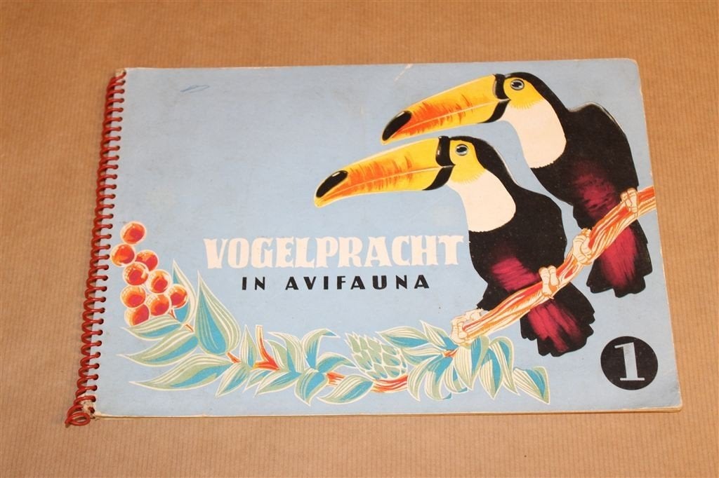 Vogelpracht in Avifauna Dl. 1. Compleet plaatjesalbum., Ophalen of Verzenden, Gelezen