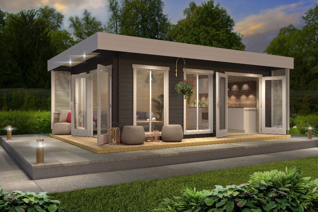 NIEUW Modern tuinhuis Dominica, Verzenden, Nieuw