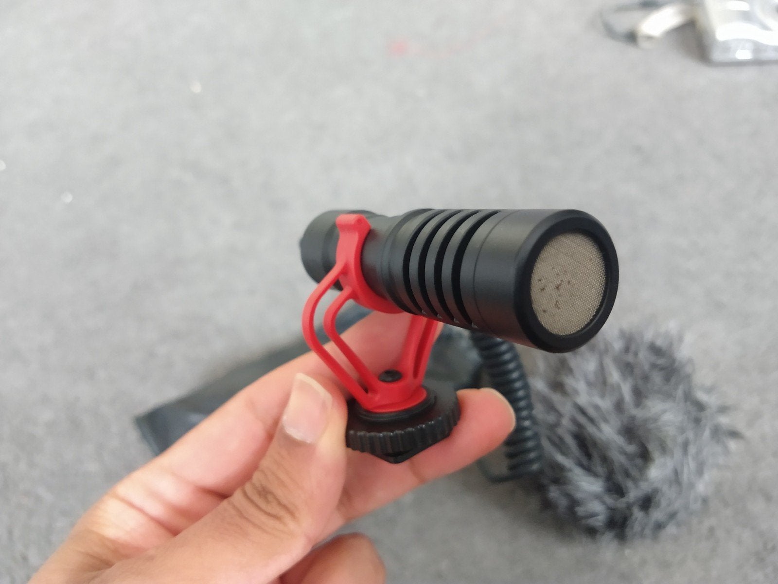BOYA BY-MM1 compacte shotgun microfoon met windkap, Ophalen of Verzenden, Zo goed als nieuw, Instrumentmicrofoon