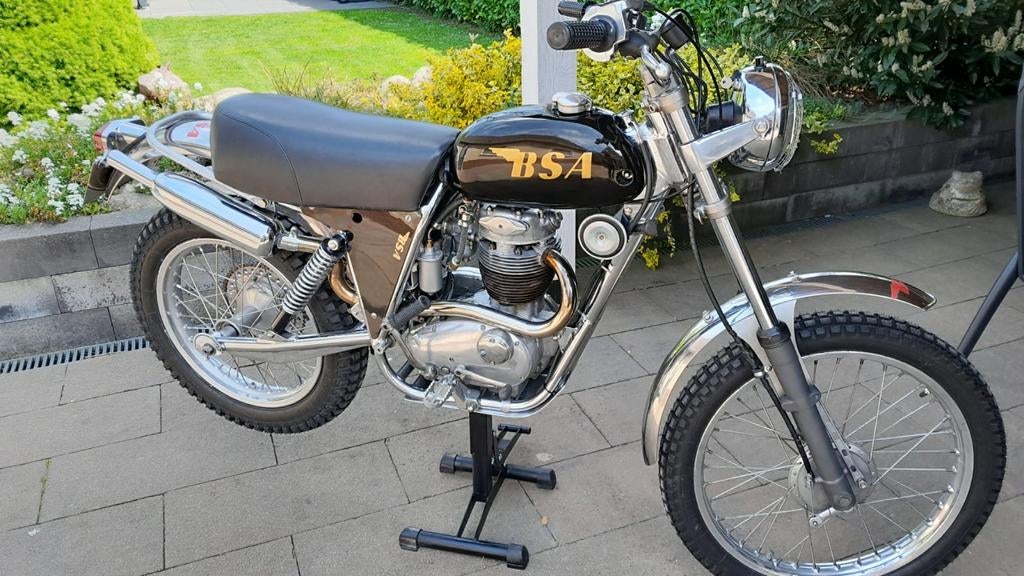 Klassieke BSA B40 Victor Enduro Motorfiets - Perfecte Staat, BSA, Gebruikt, Particulier, Enduro