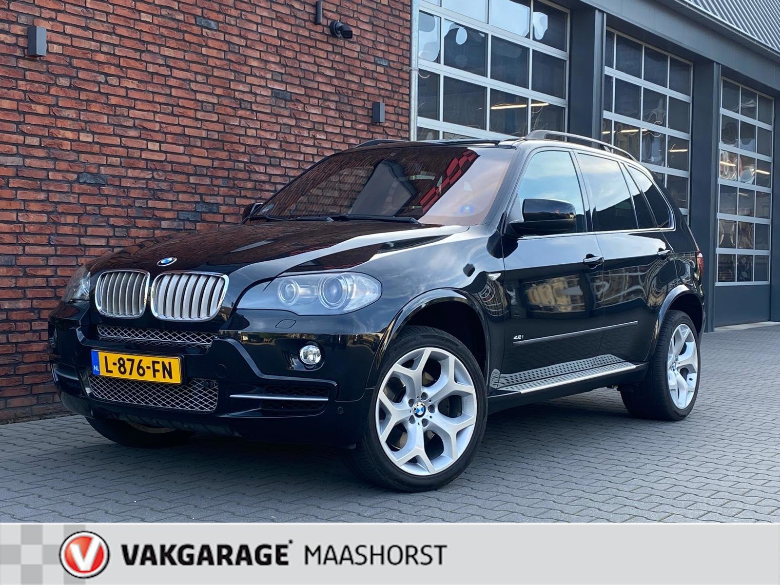 BMW X5 XDrive48i High Executive V8 stoelkoeling/verwarming/t, Auto's, Gebruikt, 138 €/maand, 4799 cc, Leder