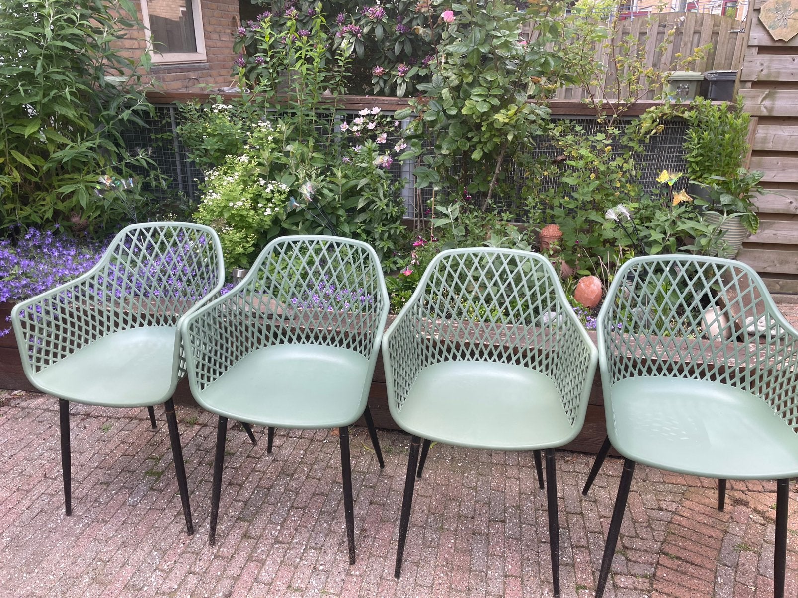 Leuke tuinstoelen( gereserveerd), Tuin en Terras, Tuinstoelen, Ophalen, Kunststof