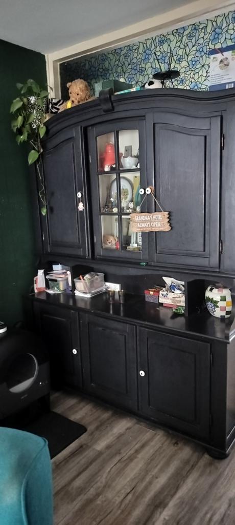 Mooie zware kast, Huis en Inrichting, Kasten | Buffetkasten, Ophalen, Met deur(en), 200 cm of meer, 150 tot 200 cm
