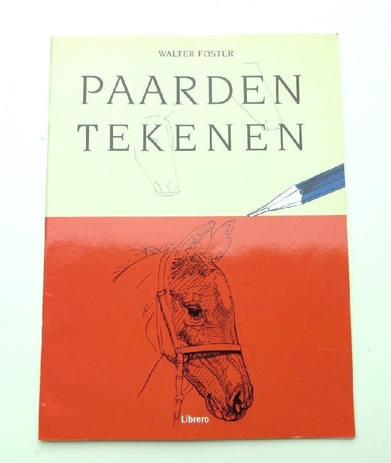 Tekenboek M5472: Walter Foster - Paarden tekenen 15+, Walter Foster, Ophalen of Verzenden, Zo goed als nieuw, Tekenen en Schilderen