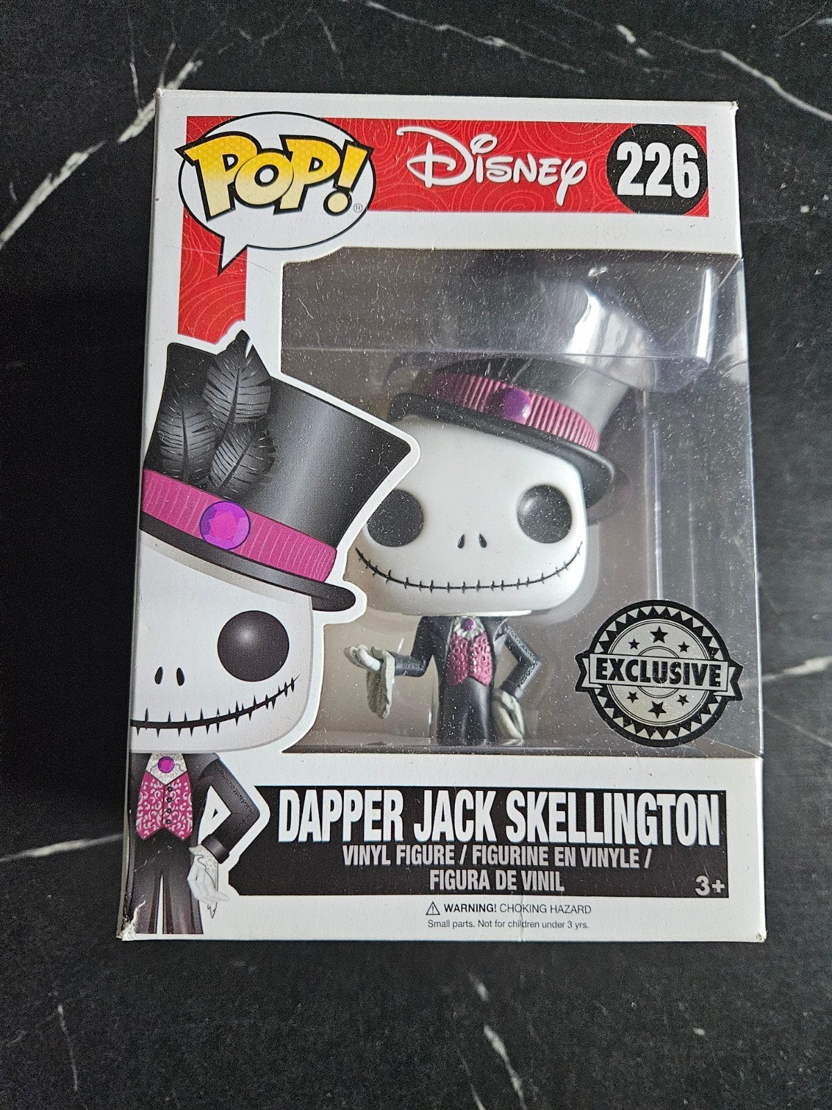 Funko Pop! Disney Dapper Jack Skellington #226 Exclusive, Ophalen of Verzenden, Zo goed als nieuw
