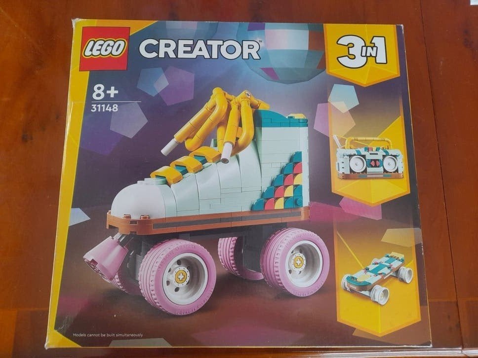 Lego Creator 3 in 1 Retro Rolschaats  31148, Kinderen en Baby's, Speelgoed | Duplo en Lego, Ophalen of Verzenden, Zo goed als nieuw