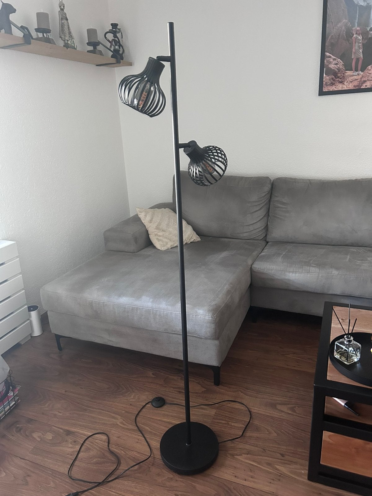 Mooi straluma lamp, Huis en Inrichting, Lampen | Vloerlampen, Ophalen, Zo goed als nieuw, 150 tot 200 cm