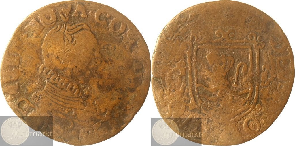 Reckheim - Oord 1655 'Ferdinand' - OVERSLAG, Postzegels en Munten, Munten | Nederland, Ophalen of Verzenden, Vóór koninkrijk, Overige waardes