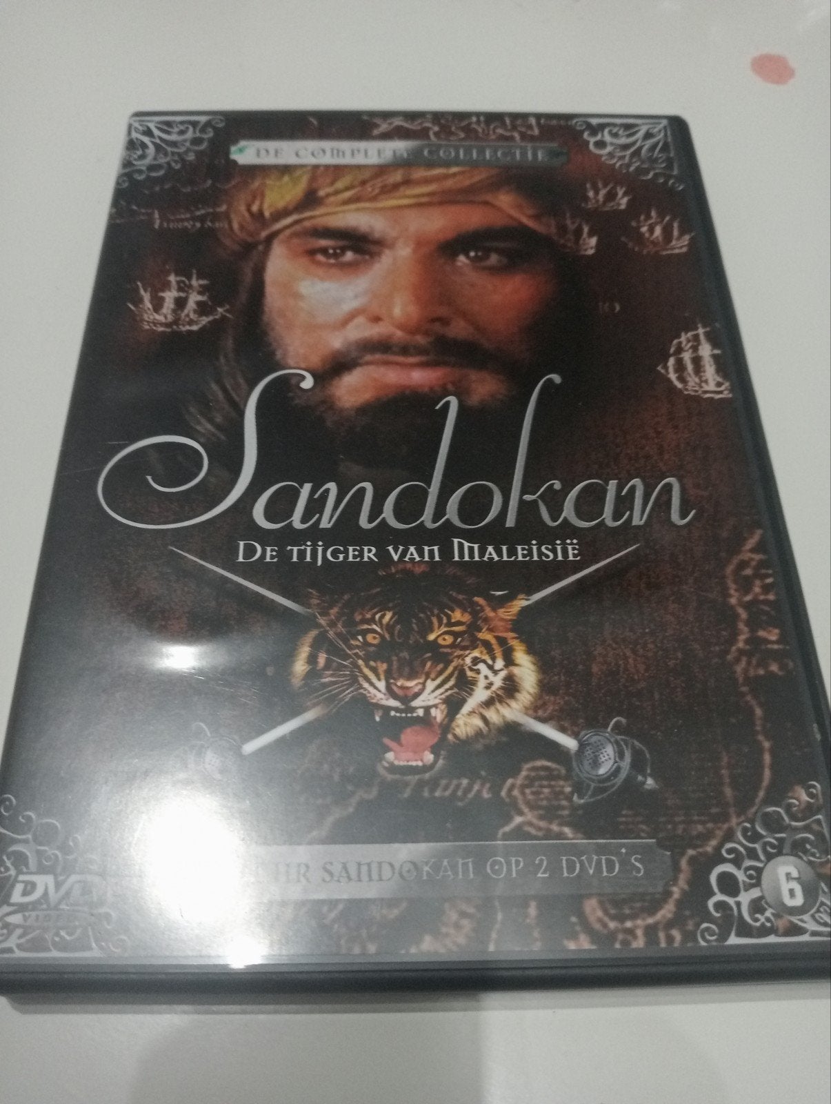 Sandokan - De Tijger van Maleisië DvD, Vanaf 12 jaar, Ophalen of Verzenden, Zo goed als nieuw, Actiethriller