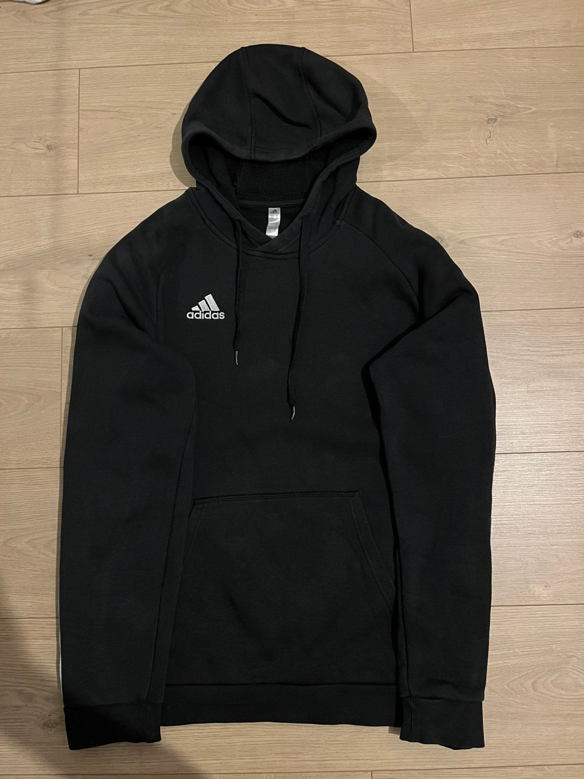 Adidas trui hoodie maat L, Ophalen of Verzenden, Zo goed als nieuw, Maat 52/54 (L), Zwart