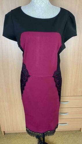 Red Herring jurk maat 46, Kleding | Dames, Overige kleuren, Maat 46/48 (XL) of groter, Ophalen of Verzenden, Zo goed als nieuw