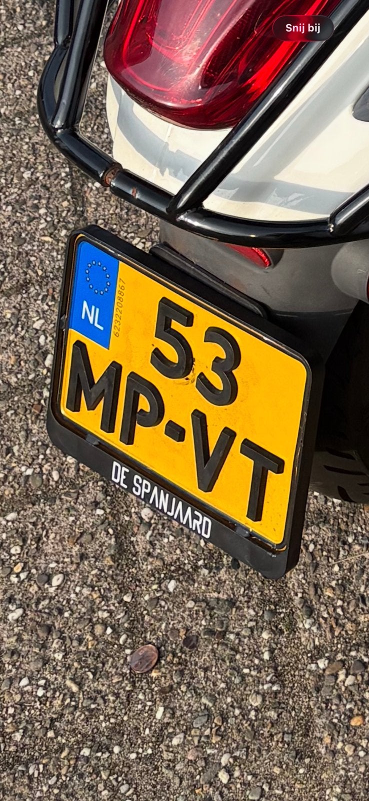 Vespa sprint/primevera A1 papieren te koop, Ophalen of Verzenden, Zo goed als nieuw, Piaggio