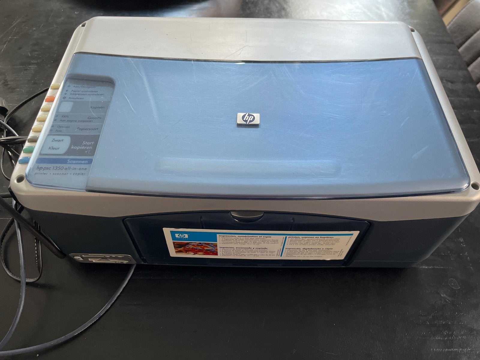 HP PSC 1350 All-in-One Printer, Scanner, Kopieerapparaat, Computers en Software, Gebruikt, Inkjetprinter, All-in-one, Kleur printen