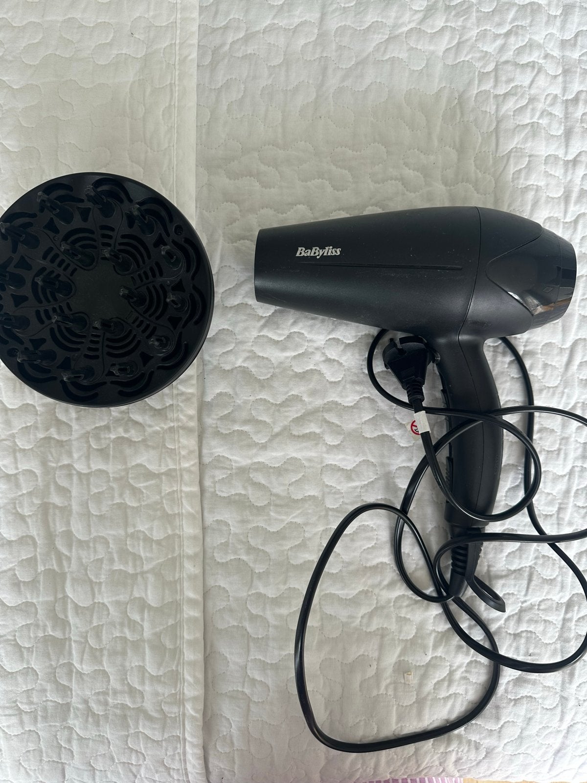 BaByliss Föhn met diffuser, Ophalen, Zo goed als nieuw, Haarverzorging