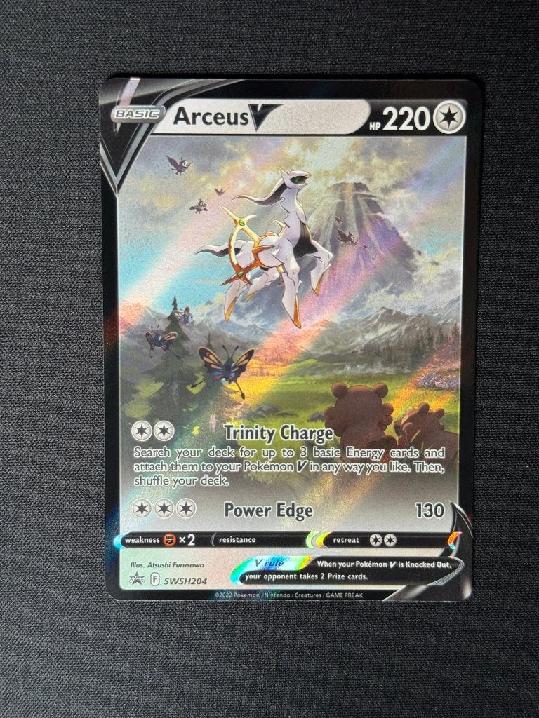 Arceus V SWSH204 - Promo, Ophalen of Verzenden, Zo goed als nieuw, Losse kaart