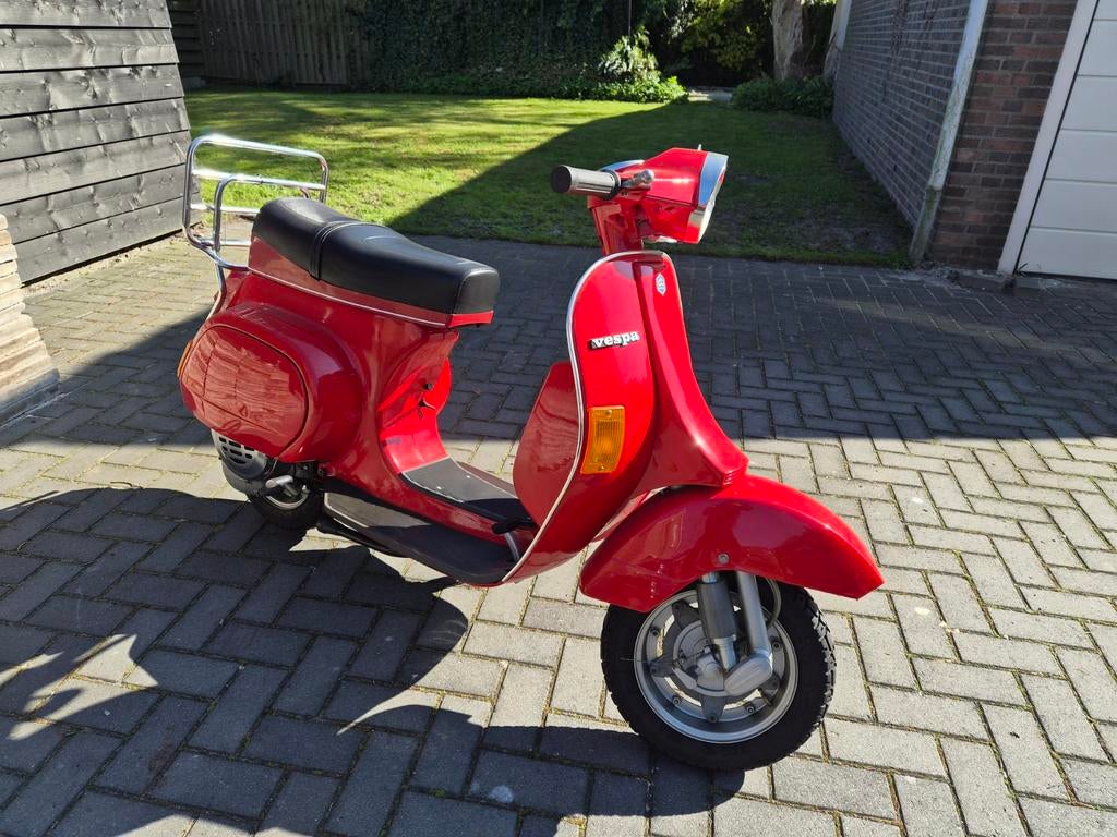 Vespa PK50 XL - Nieuwstaat, 4 versnellingen, bouwjaar 1987, Fietsen en Brommers, Brommers | Vespa, Ophalen