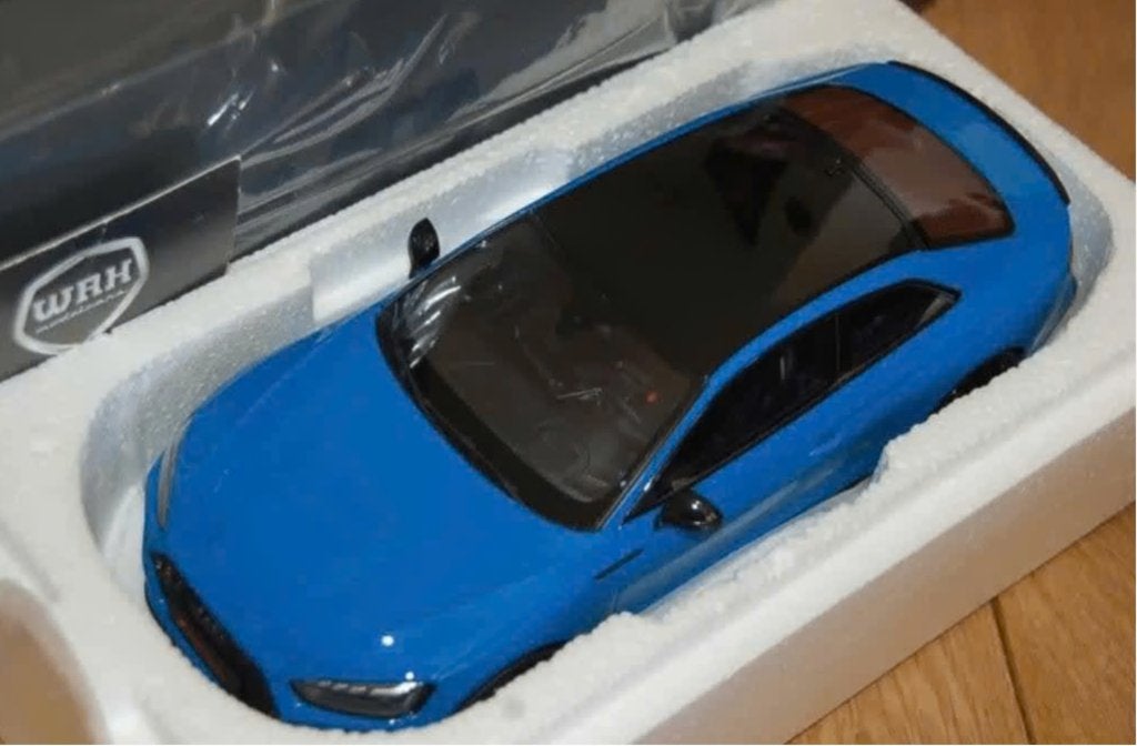 1:18 AUDI RS5 COUPE 2020 blue GT spirit GT311 in box WRH, Verzenden, Zo goed als nieuw, Auto, Overige merken