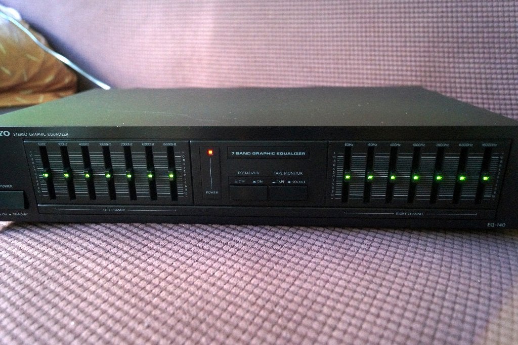 Onkyo EQ-140 equalizer met garantie, Ophalen of Verzenden, Gebruikt, Overige merken, Losse componenten