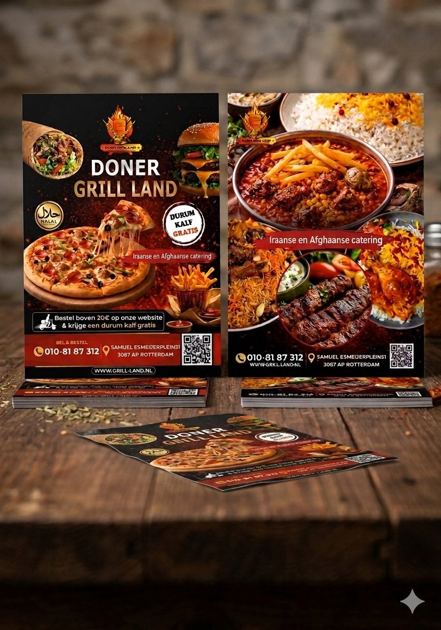 flyer, Ophalen
