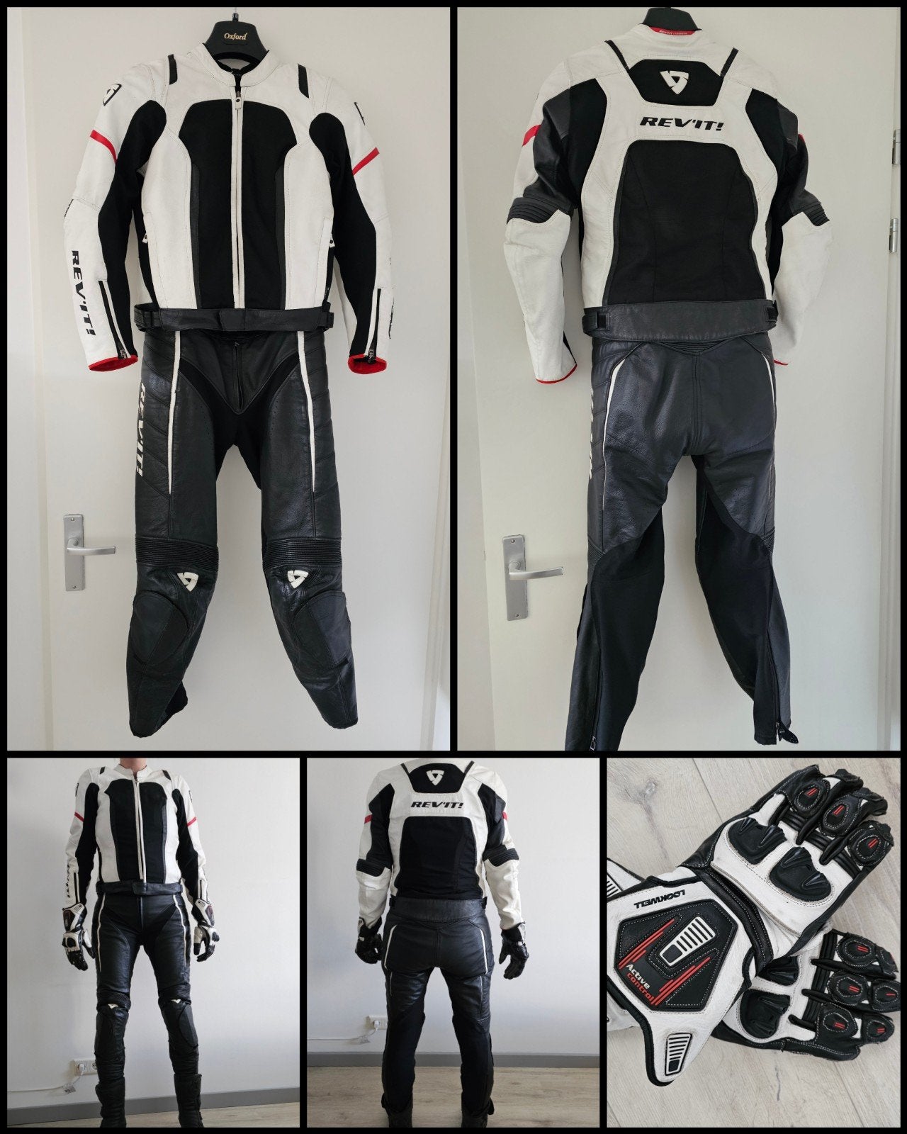 revit dames combi motorpak + handschoenen, REV'IT!, Combipak, Ophalen of Verzenden, Dames