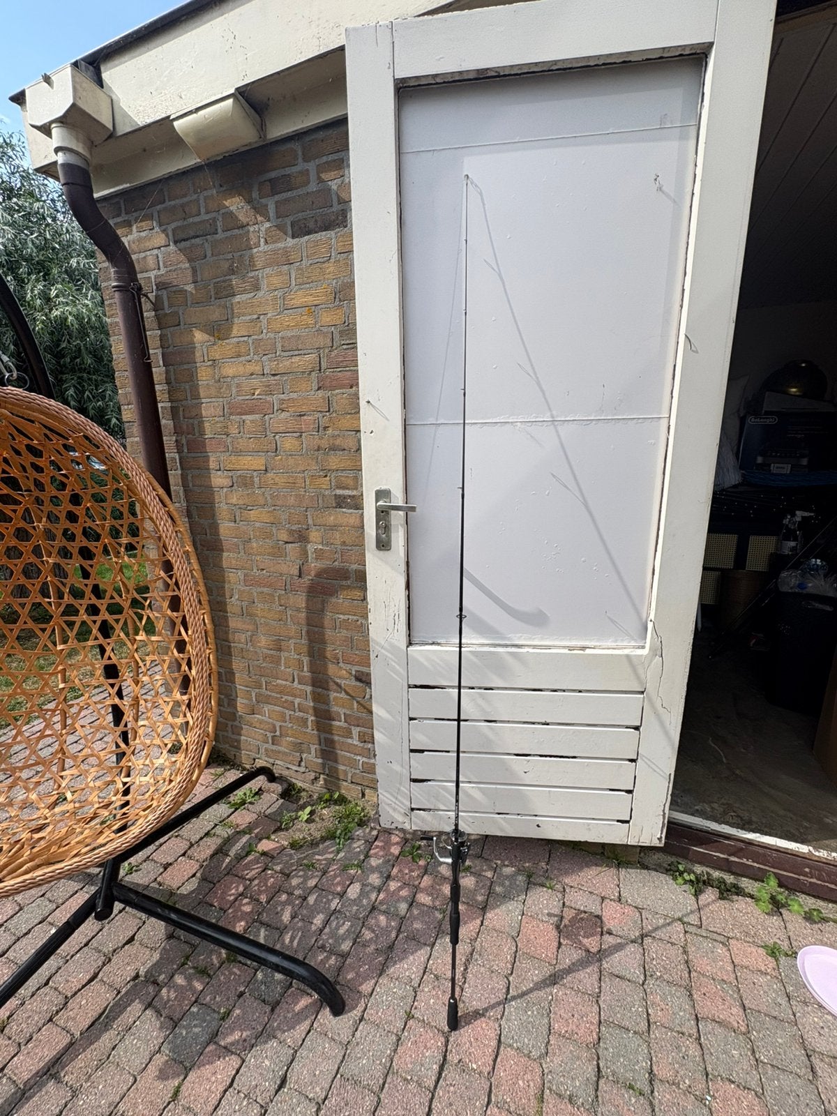 Prachtige nieuwe roofvishengel van Okuma, Ophalen of Verzenden, Zo goed als nieuw, Molen