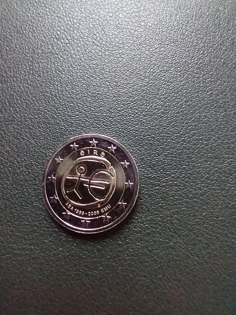 Ierland 10 jaar EMU 2 euromunt 2009, Postzegels en Munten, Munten | Europa | Euromunten, Ophalen of Verzenden, Ierland, 2 euro